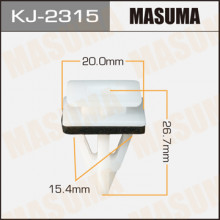 Клипса пластиковая MASUMA (HONDA 91507SR2003)  / KJ2315