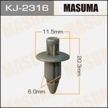Клипса пластиковая MASUMA (SUZUKI 09409063145PK)  / KJ2316