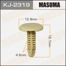 Клипса пластиковая MASUMA (MITSUBISHI MB878508)  / KJ2319