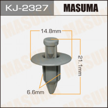 Клипса пластиковая MASUMA (MITSUBISHI MB772950)  / KJ2327