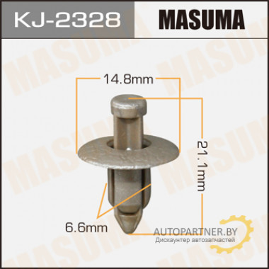 Клипса пластиковая MASUMA (MITSUBISHI MR108757)  / KJ2328