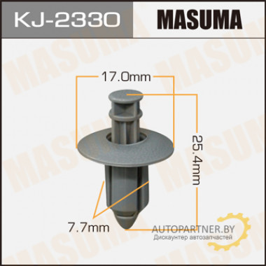 Клипса пластиковая MASUMA (MITSUBISHI MR381913)  / KJ2330