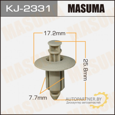 Клипса пластиковая MASUMA (MITSUBISHI MR381914)  / KJ2331