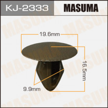 Клипса пластиковая MASUMA (NISSAN 155304851)  / KJ2333