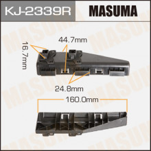 Клипса пластиковая MASUMA (TOYOTA 5215512290)  / KJ2339R