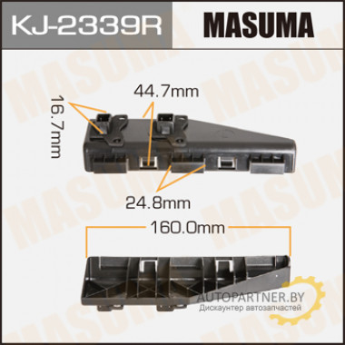 Клипса пластиковая MASUMA (TOYOTA 5215512290)  / KJ2339R
