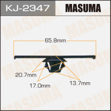 Клипса пластиковая MASUMA (TOYOTA 82678A9008)  / KJ2347