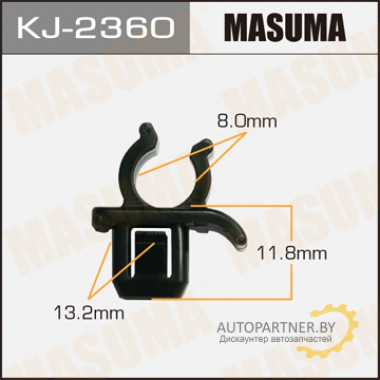 Клипса пластиковая MASUMA (TOYOTA 5345512100)  / KJ2360