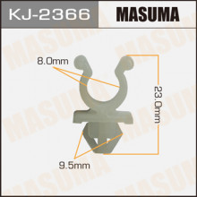 Клипса пластиковая MASUMA (NISSAN 6572201)  / KJ2366