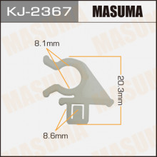 Клипса пластиковая MASUMA (NISSAN 6572250A00)  / KJ2367