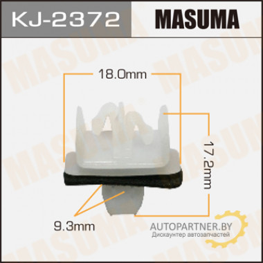 Клипса пластиковая MASUMA (TOYOTA 7539742010)  / KJ2372