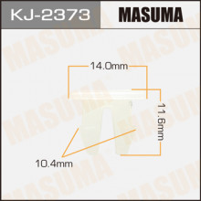Клипса пластиковая MASUMA (TOYOTA 9018906193)  / KJ2373