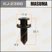Клипса пластиковая MASUMA (NISSAN 6384890)  / KJ2386