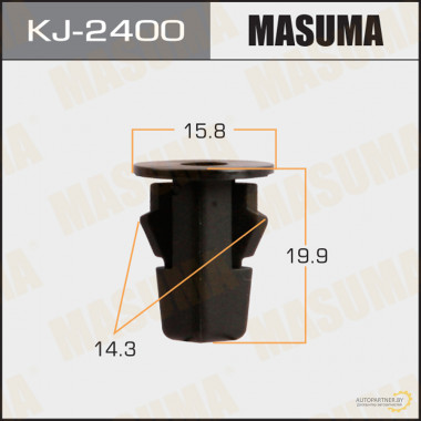 Клипса пластиковая MASUMA (TOYOTA 9018906214)  / KJ2400