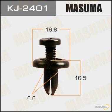 Клипса пластиковая MASUMA (HONDA 91502SZ5003)  / KJ2401