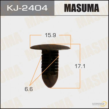 Клипса пластиковая MASUMA (TOYOTA 9046707198C0)  / KJ2404