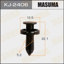 Клипса пластиковая MASUMA (TOYOTA 9046705136)  / KJ2406