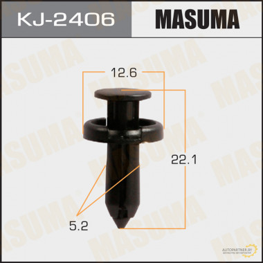 Клипса пластиковая MASUMA (TOYOTA 9046705136)  / KJ2406
