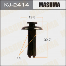Клипса пластиковая MASUMA (MITSUBISHI MR138807)  / KJ2414