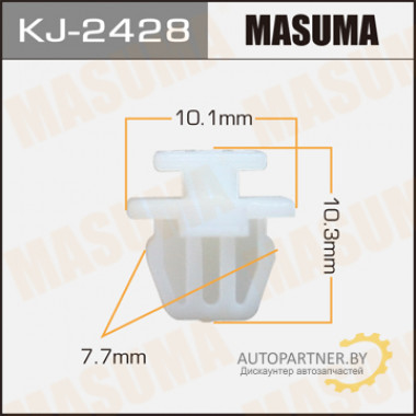 Клипса пластиковая MASUMA (HONDA 91513SMGE11)  / KJ2428