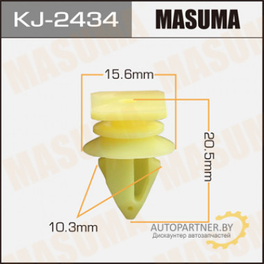 Клипса пластиковая MASUMA (TOYOTA 9046709198)  / KJ2434