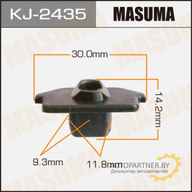 Клипса пластиковая MASUMA (TOYOTA 5253550060)  / KJ2435