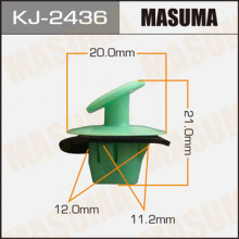Клипса пластиковая MASUMA (TOYOTA 8149650010)  / KJ2436