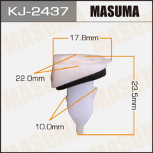 Клипса пластиковая MASUMA (TOYOTA 5219730040)  / KJ2437