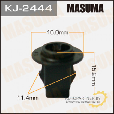 Клипса пластиковая MASUMA (NISSAN 76881JG00A)  / KJ2444