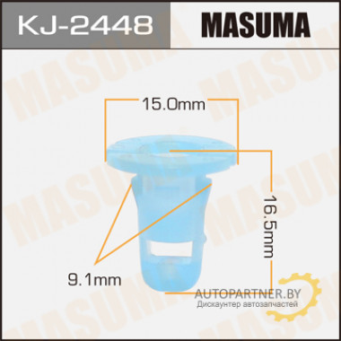 Клипса пластиковая MASUMA (NISSAN 76848ED000)  / KJ2448
