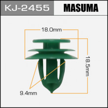 Клипса пластиковая MASUMA (HONDA 91560SZW003)  / KJ2455