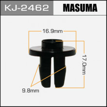 Клипса пластиковая MASUMA (TOYOTA 9018905144)  / KJ2462