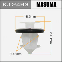 Клипса пластиковая MASUMA (TOYOTA 6,7773E+25)  / KJ2463