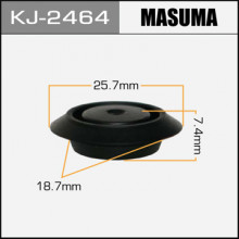 Клипса пластиковая MASUMA (NISSAN 80874AX000)  / KJ2464