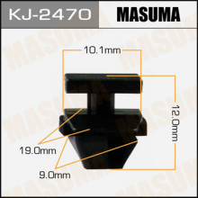 Клипса пластиковая MASUMA (HONDA 91513T0AA01)  / KJ2470