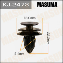 Клипса пластиковая MASUMA (HONDA 90651T3L003)  / KJ2473