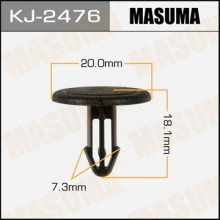 Клипса пластиковая MASUMA (HONDA 91501SNA003)  / KJ2476