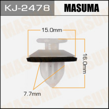 Клипса пластиковая MASUMA (TOYOTA 90467A0032)  / KJ2478