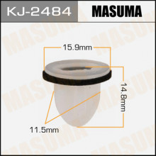 Клипса пластиковая MASUMA (TOYOTA 8149652020)  / KJ2484