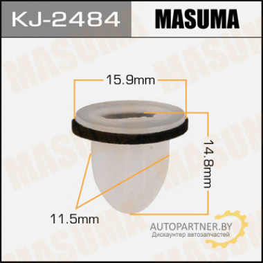 Клипса пластиковая MASUMA (TOYOTA 8149652020)  / KJ2484