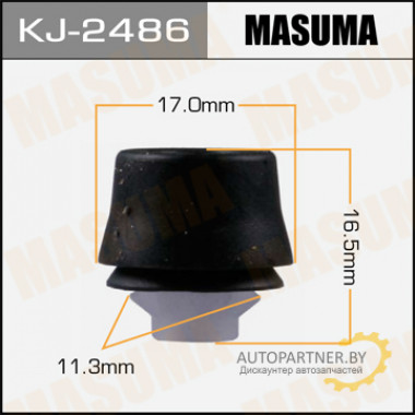 Клипса пластиковая MASUMA (TOYOTA 9054109124)  / KJ2486