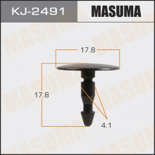 Клипса пластиковая MASUMA (HONDA 91512SED003)  / KJ2491