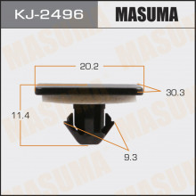 Клипса пластиковая MASUMA (TOYOTA 5385712010)  / KJ2496