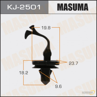 Клипса пластиковая MASUMA (TOYOTA 6221733031)  / KJ2501