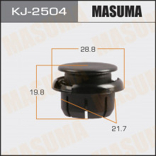 Клипса пластиковая MASUMA (TOYOTA 7692352021)  / KJ2504