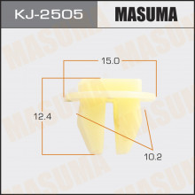 Клипса пластиковая MASUMA (NISSAN 850991MA0A)  / KJ2505