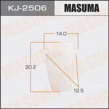 Клипса пластиковая MASUMA (NISSAN 128101431)  / KJ2506