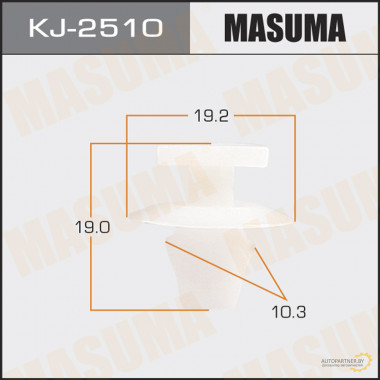 Клипса пластиковая MASUMA (NISSAN 26398ED000)  / KJ2510
