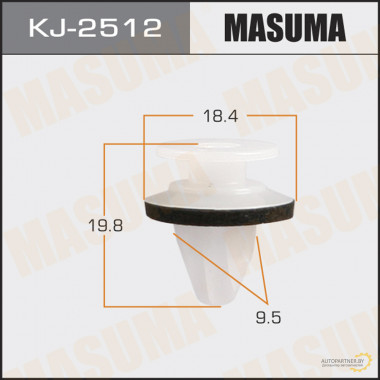 Клипса пластиковая MASUMA (MAZDA KD5151W24)  / KJ2512