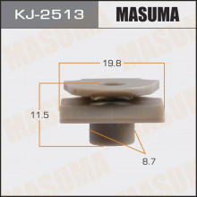 Клипса пластиковая MASUMA (MAZDA C27450133)  / KJ2513
